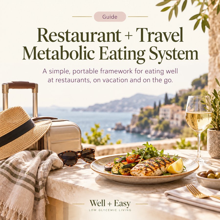 Restaurant + Travel Metabolic Eating System cover